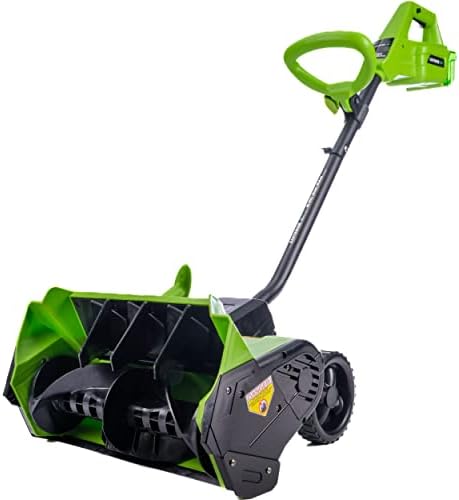 Earthwise SN74016 40V Cordless Snow Shovel, 16" Width, Battery Included