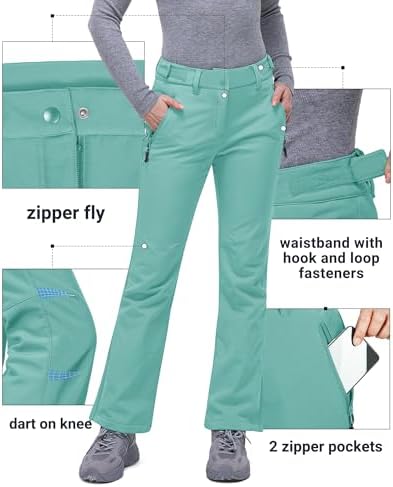 33,000ft Women's Snow Pants Ski Insulated Snowboard Winter Waterproof Warm