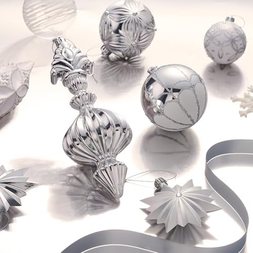 Valery Madelyn 80ct Christmas Tree Decorations Ball Ornaments Set