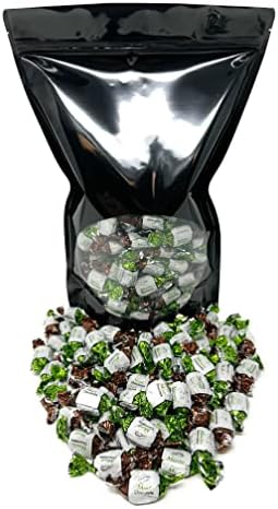 Chocolate Filled Mint Candy, Hard Candies, Vintage Assortment, 3 Lb Bulk