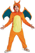 Disguise Pokemon Charizard Costume, Official Pokemon Costume for Kids, Medium (7-8)