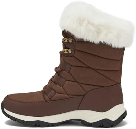 Lands' End Waterproof Insulated Womens Snow Boots, Winter Boots for Women