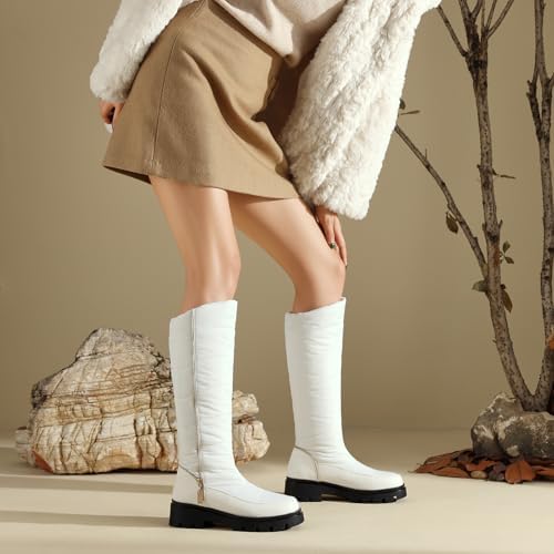 Women's Snow Boots Knee High Warm Winter Shoes