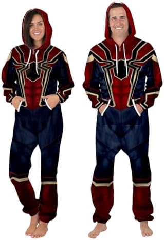 3D Print Adult Onesie Pajamas Sleepwear Halloween Costumes for Women Men