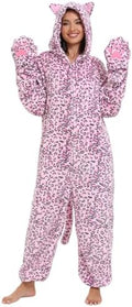 Adult Onesie Pajamas Animal One Piece Costume Halloween Cosplay for Women Men