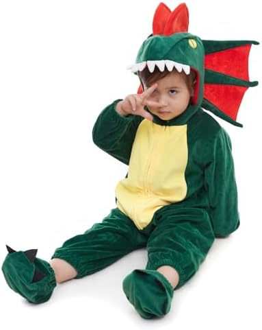 HSCTEK Baby Dinosaur Costume Newborn, Infant and Toddler Boys Girls 0-4T