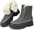 DREAM PAIRS Women’s Lace Up Ankle Snow Boots