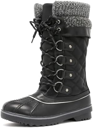 DREAM PAIRS Women's Waterproof Winter Snow Boots