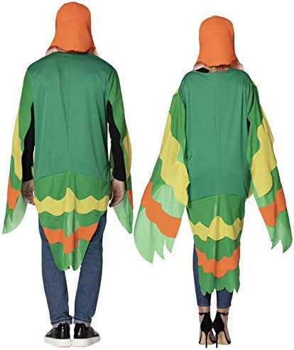 Rasta Imposta Love Birds Couples Costume Exotic Birds Womens Mens Dress Up Cosplay Costumes, Adult One Size
