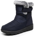 WYGRQBN Women's Winter Snow Boots Waterproof Non Slip Warm