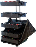 [TreeKeeper Telescoping Christmas Ornament Storage Box with Dividers] - Adjustable Organizer Holds 120 Ornaments up to 4 Inches Tall by Nearly Any Width and Length | 5 Removable Trays with Separators