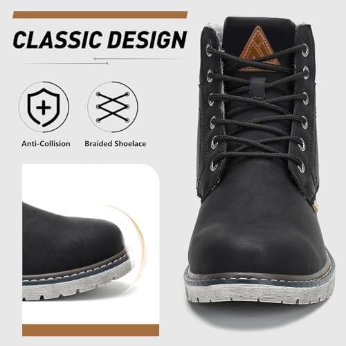 Mishansha Snow Boots for Women Warm Winter Hiking Boots Size 5.5-10.5