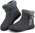 Winter Snow Boots for Women: Comfortable Warm Fur Lined Ankle Booties Non Slip Waterproof Boots for Outdoor Walking