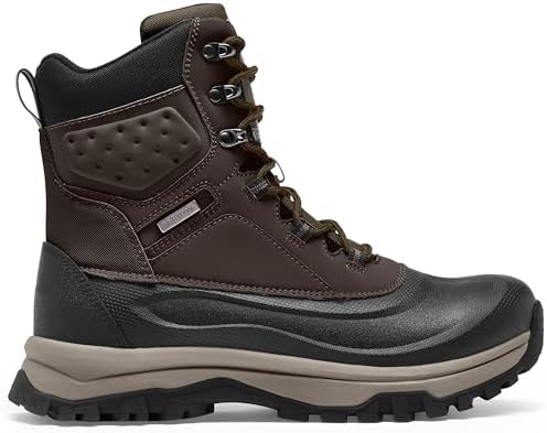 Coostar Winter Boots for Men Insulated Waterproof Snow Boots Cold Weather