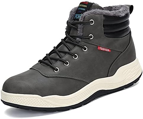 Mens Snow Boots Waterproof Hiking Shoes Ankle Sneakers