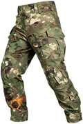 TRGPSG Men's Fleece Lined Hiking Pants Winter Tactical Pants