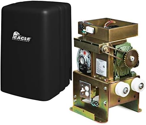 Eagle 2000-APT-DM is Used for High Traffic Applications gate up to 50' & 3000lbs Capacity Fail-Secure Industrial Sliding Gate Opener (Crank to Open).