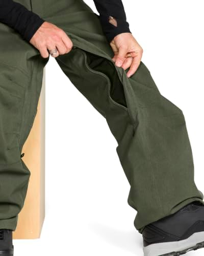 Volcom Men's Nwrk Baggy Snowboard Pant – 10k Waterproof Breathable 2-layer