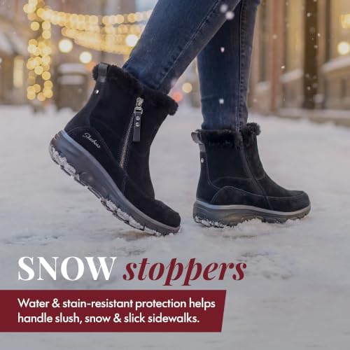 Skechers Women's Relaxed Fit Easy Going Cool Zip Boot