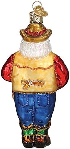 Old World Christmas Western Santa Tree Ornament