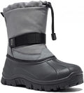 EQW Men's Waterproof Snow Boots, Insulated -25°F Non-Slip Winter