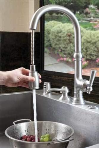 Newport Brass 2470-5721 Jacobean Deck Mounted Soap and Lotion Dispenser, Polished Nickel