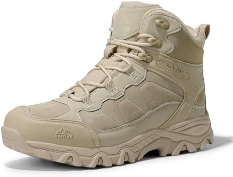 NORTIV 8 Men's Waterproof Lightweight Hiking Boots
