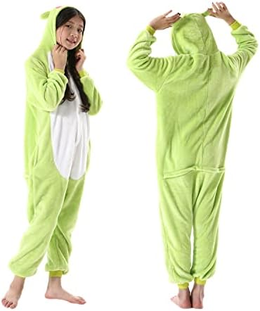 SimZoo Kids Animal Onesie Pajamas Halloween Costumes Cosplay 4-13Y