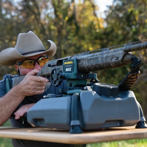 Caldwell Lead Sled Max with Modular Design, Removeable Weight, Front Rest Clamp, for Shooting, Hunting, and Outdoors, Green
