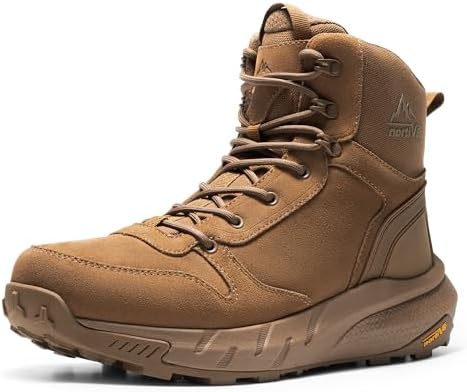 NORTIV 8 Men's Military Tactical Boot Zipper Lightweight
