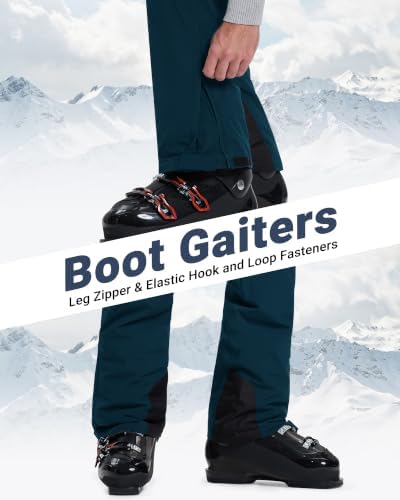 33,000ft Mens Snow Ski Pants Waterproof Insulated Snowboard for Winter