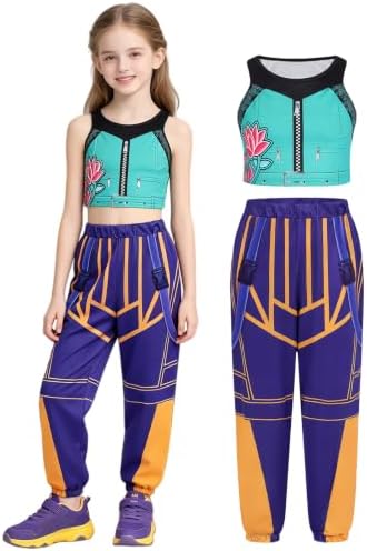 Kids Pop Star Hunter Costume Girls Halloween Costumes Demon Cosplay Outfit