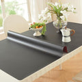 OstepDecor 42 x 60 in Black Table Protector 1.5mm Thick Plastic Table Cover