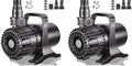 WaterRebirth (1700GPH-120W,UL listed) Large Fountain Submersible Water Pond Sump Pump Aquarium Electric Waterfall Pump Outdoor PS-1700 (Pack of 2)