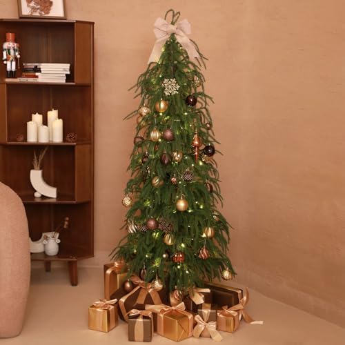 HipTree 116ct 1.18-6.5"Copper Gold Christmas Tree Ornaments Decorations Set