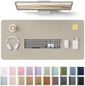 YSAGi Desk Protector&Blotter, Non-Slip Waterproof Leather Mouse Pad