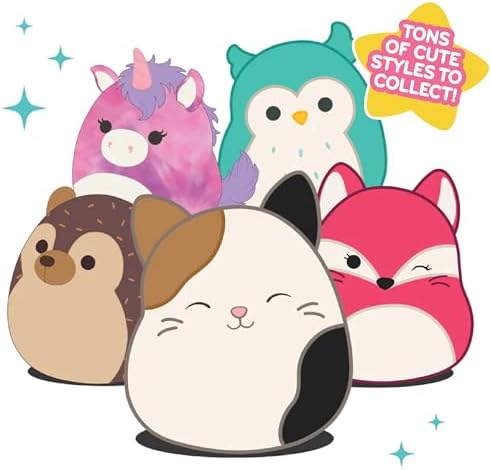 Squishmallows Original 10-Inch Cam The Cat Witch - Official Jazwares Halloween Plush - Collectible Soft & Squishy Kitty Stuffed Animal Toy - Add to Your Squad - Gift for Kids, Girls & Boys