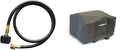 Cuisinart QG-012B LP Adapter Hose, 4 feet, Black & CGC-19 VersaStand Grill Tote Cover Measures 21 x 19 x 10 inches
