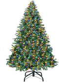 4FT Prelit Christmas Artificial Tree with Led Lights, Lighted Xmas Tree