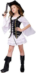 Kid's Girl Pirate Halloween Cosplay Costume