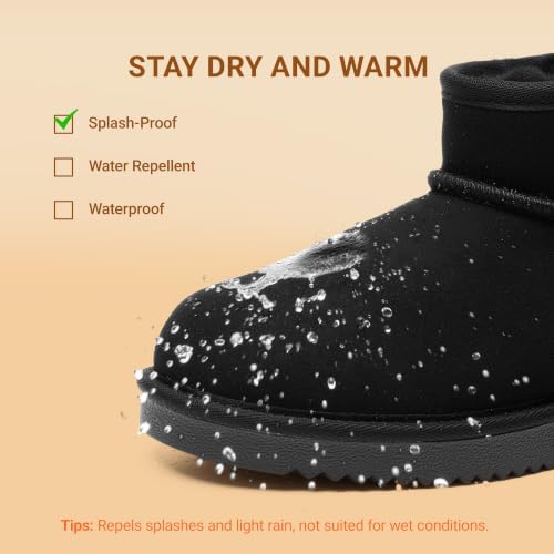 DREAM PAIRS Women's Outdoor Winter Ankle Boots