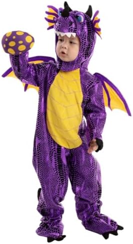 Spooktacular Creations Halloween Dragon Costume Toddler, Dinosaur Costume Kids with Eggs for Baby Halloween Dress Up Party