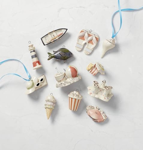 Lenox Summer 12-Piece Mini Hanging Ornament Set