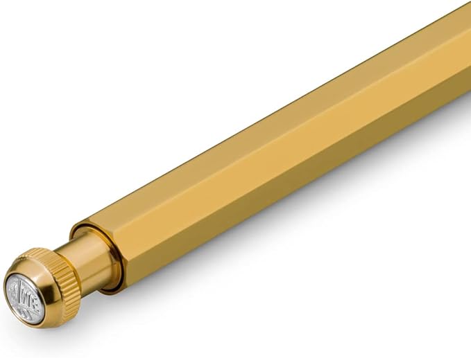 Kaweco PS-BPBR Ballpoint Pen, Oil-Based, Special Brass