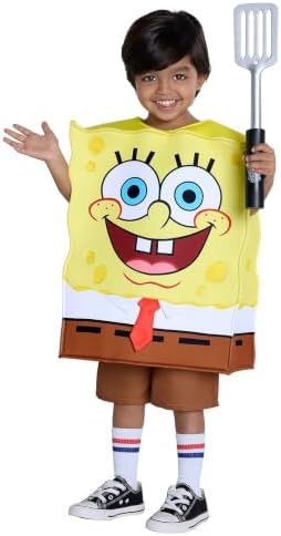 Spirit Halloween SpongeBob Squarepants Foam Toddler Costume | Officially Licensed | Nickelodeon | Cartoon Costumes