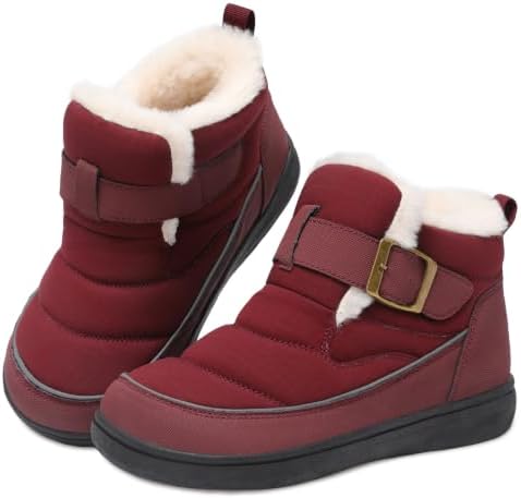 XIHALOOK Womens Snow Boots Winter Waterproof Mid-Calf Boots