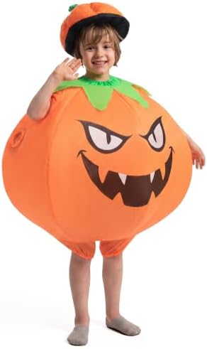 Spooktacular Creations Halloween Full Body Inflatable Pumpkin Costume Kids