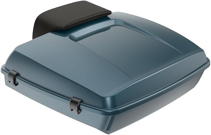 Advanblack Road Glide Tour Trunk Pack Spruce Razor Tour Trunk Pack Backrest Pad for '97-'25 Harley Touring Road King Street Glide Electra Glide CVO models