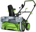 1800W Corded Electric Snow Blower, Snow Thrower for Driveways/Patio