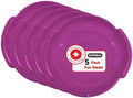 Superio Round Snow Saucer Sled- 24" Plastic Disc Sled for Kids and Adults- Heavy Duty Sled with Handles for Downhill Sledding, Winter Outdoor Sports